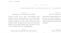 Desktop Screenshot of gurcanserbest.com